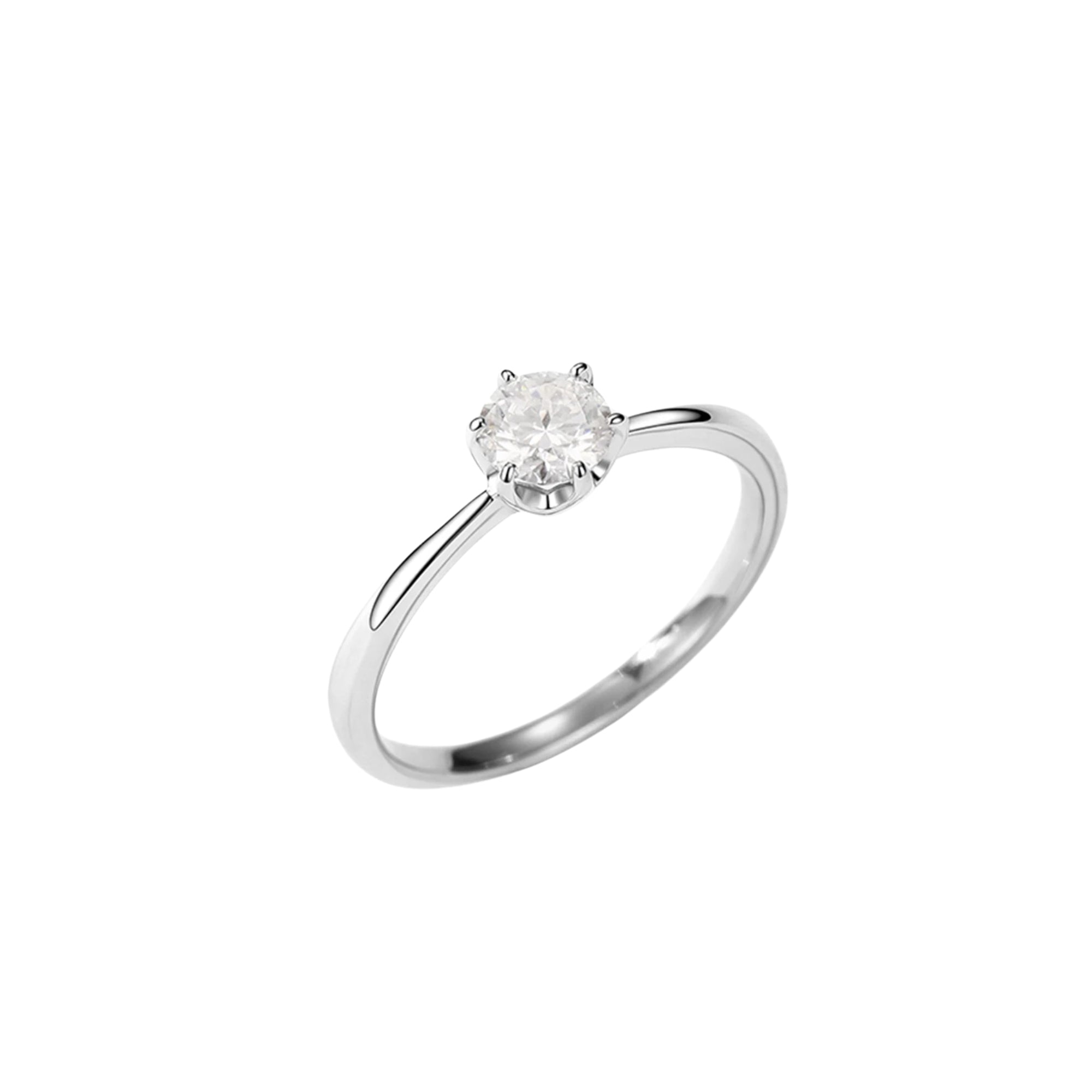Elara Classic S925 Silver Ring