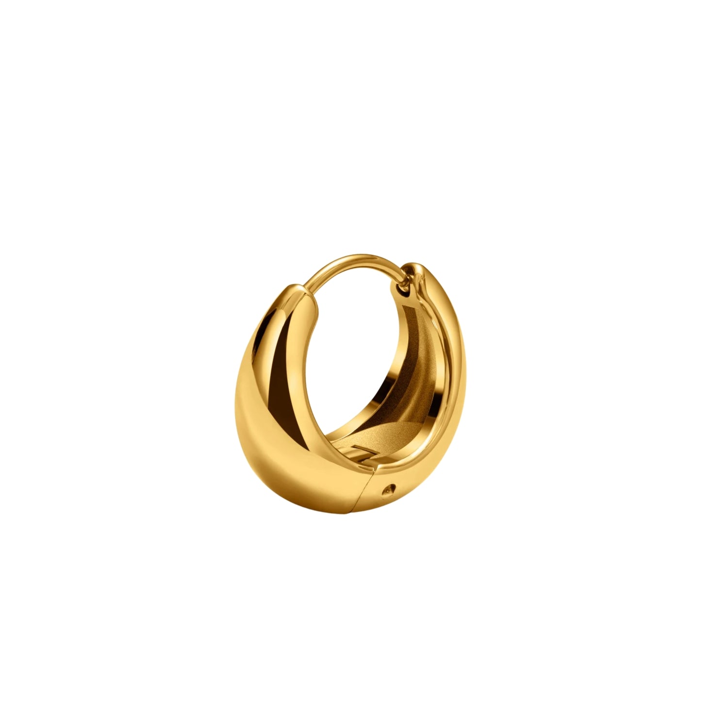 Pin Earring Stainless Steel 18K Gold