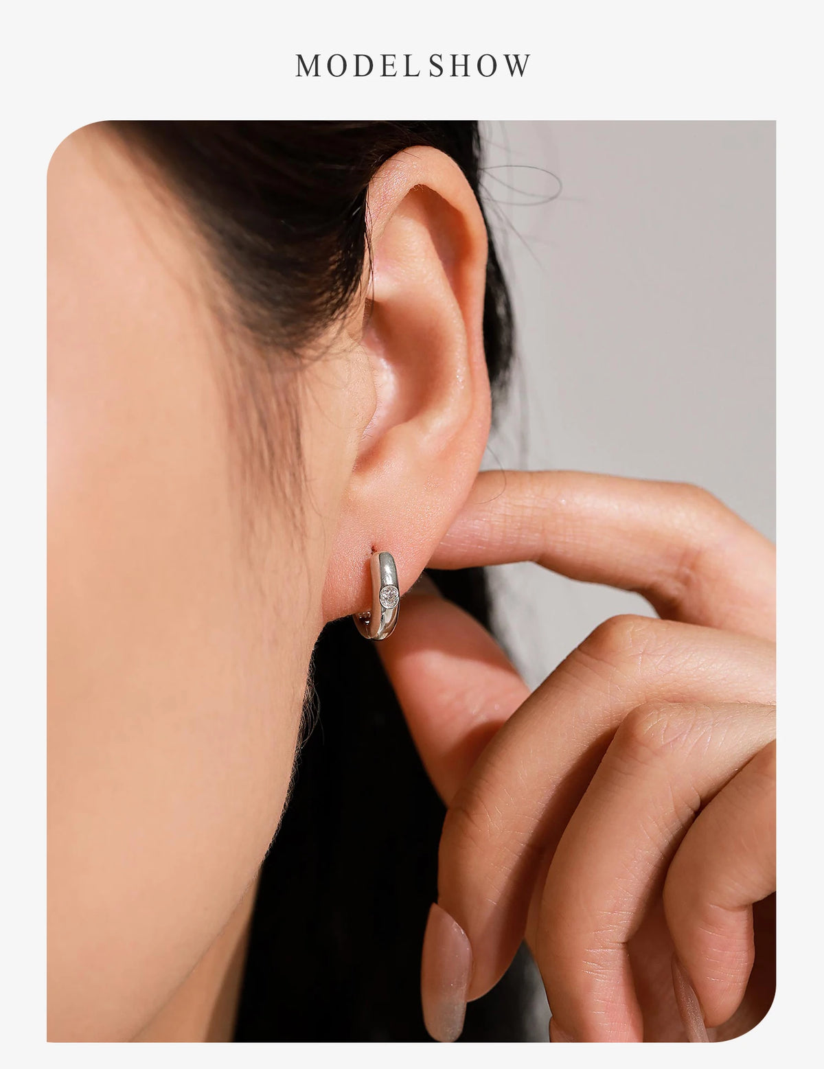 Aurelia Elegant Hoops 925 Sterling Silver