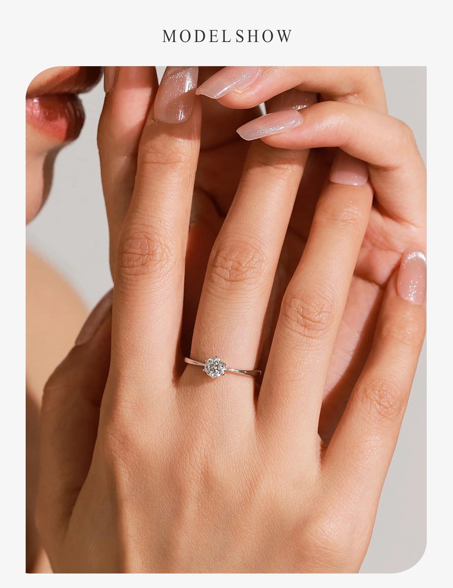 Elara Classic S925 Silver Ring