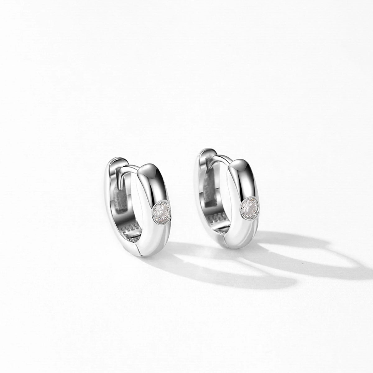 Aurelia Elegant Hoops 925 Sterling Silver