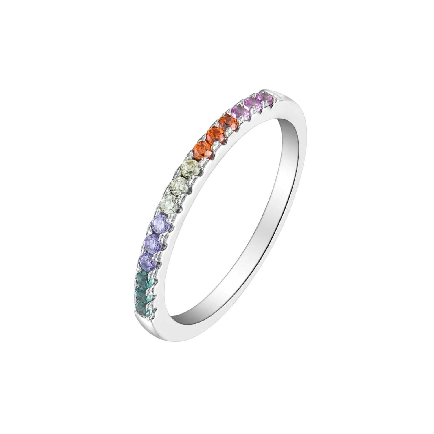 Prismora 925 sterling silver Promise Ring